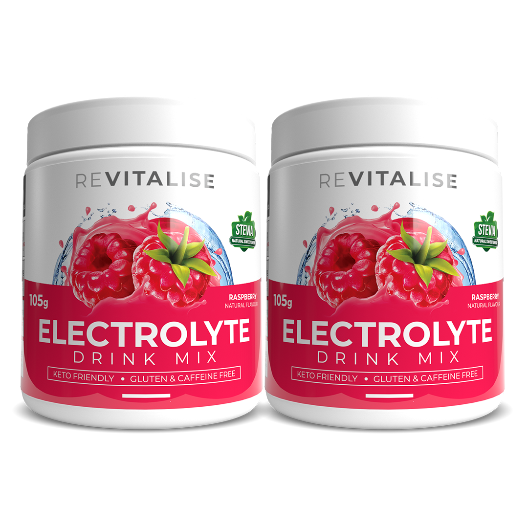 ReVitalise Electrolyte Raspberry and Raspberry 60 Twin Pack