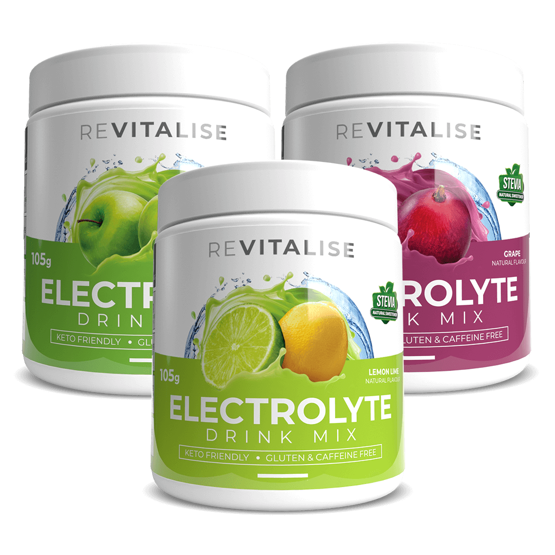 ReVitalise Zero Sugar Electrolytes Triple Pack - 90 Servings