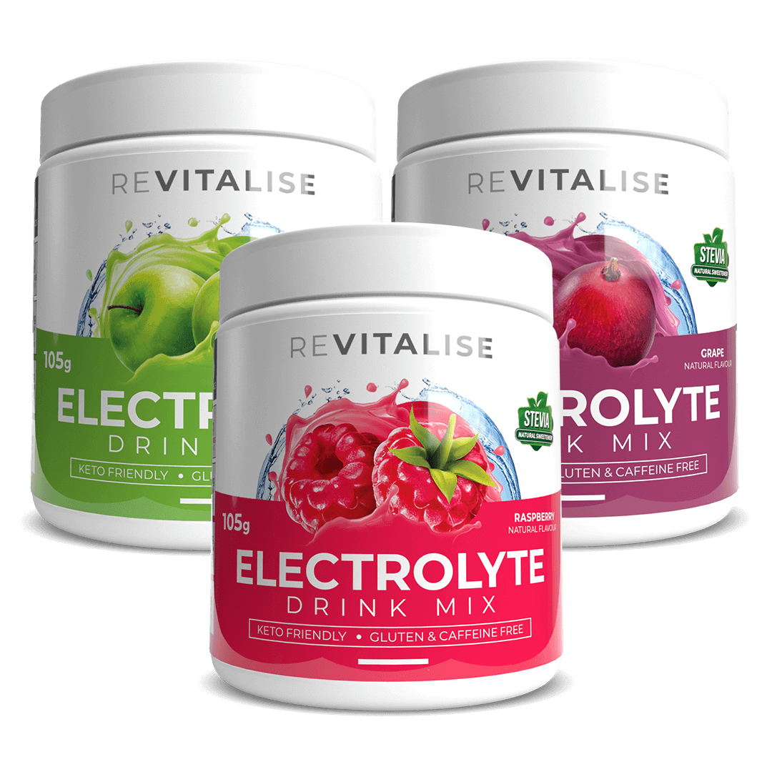 ReVitalise Zero Sugar Electrolytes Triple Pack - 90 Servings