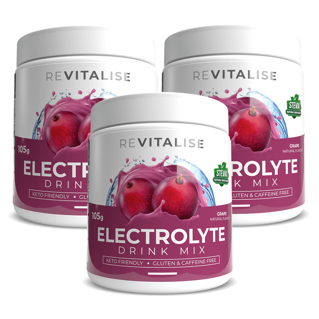 ReVitalise Zero Sugar Electrolytes Triple Pack - 90 Servings