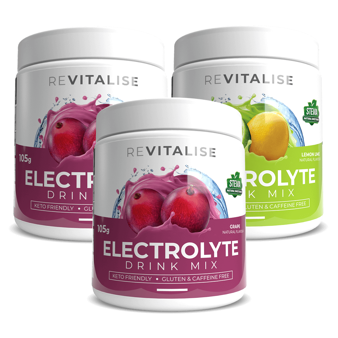 ReVitalise Zero Sugar Electrolytes Triple Pack - 90 Servings