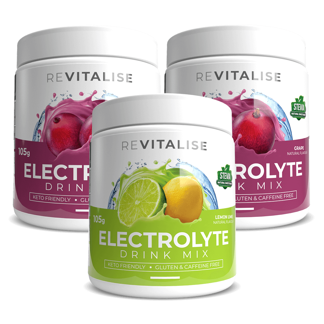 ReVitalise Zero Sugar Electrolytes Triple Pack - 90 Servings