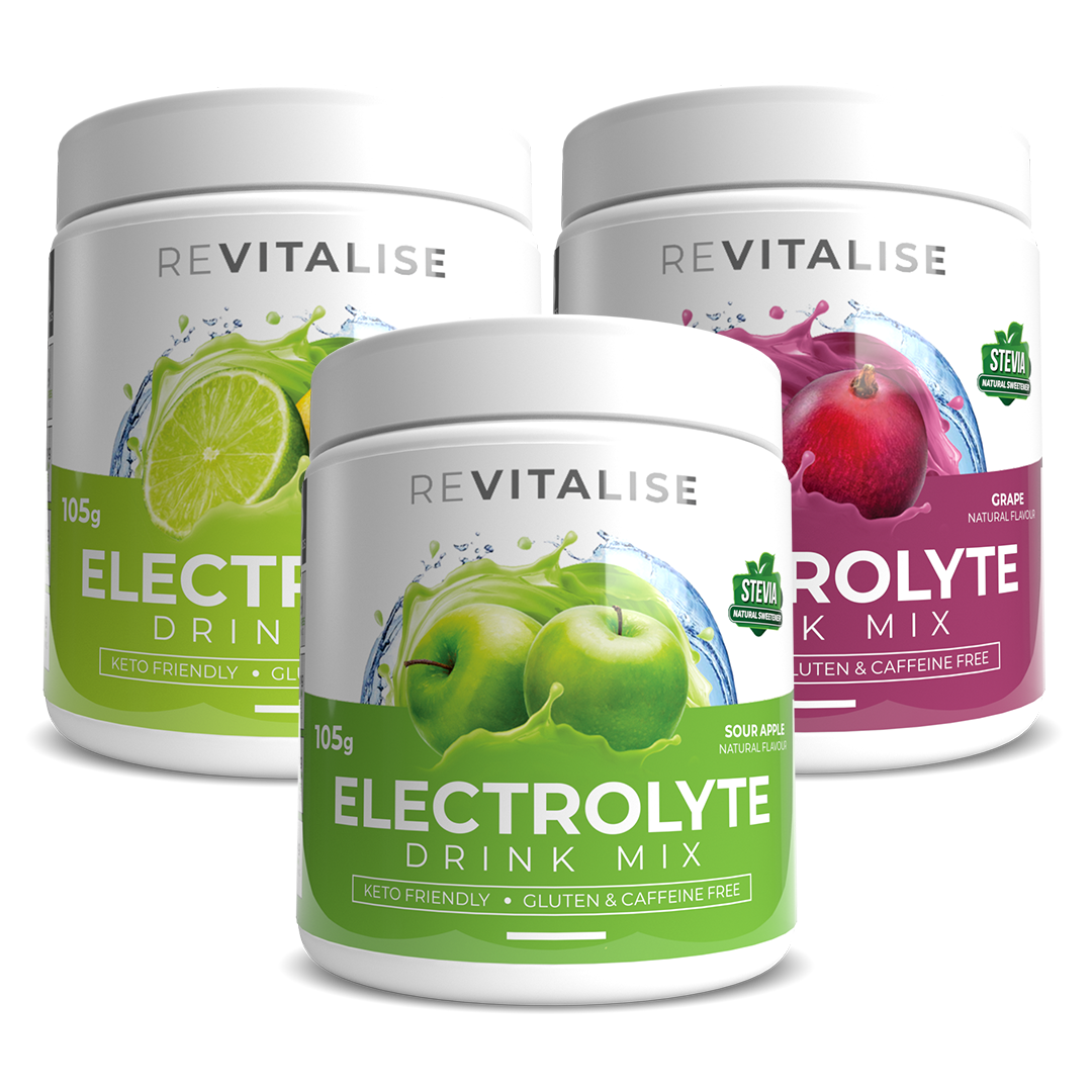 ReVitalise Zero Sugar Electrolytes Triple Pack - 90 Servings