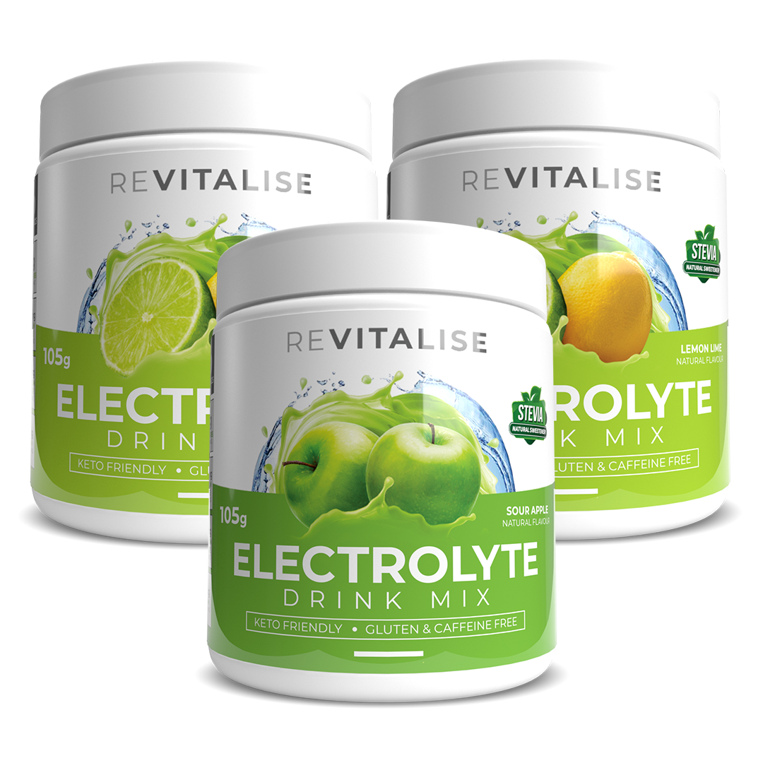 ReVitalise Zero Sugar Electrolytes Triple Pack - 90 Servings