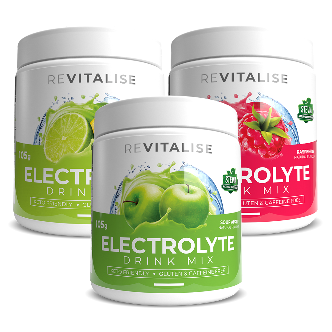 ReVitalise Zero Sugar Electrolytes Triple Pack - 90 Servings