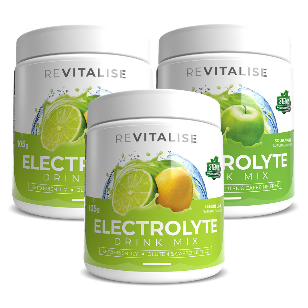 ReVitalise Zero Sugar Electrolytes Triple Pack - 90 Servings