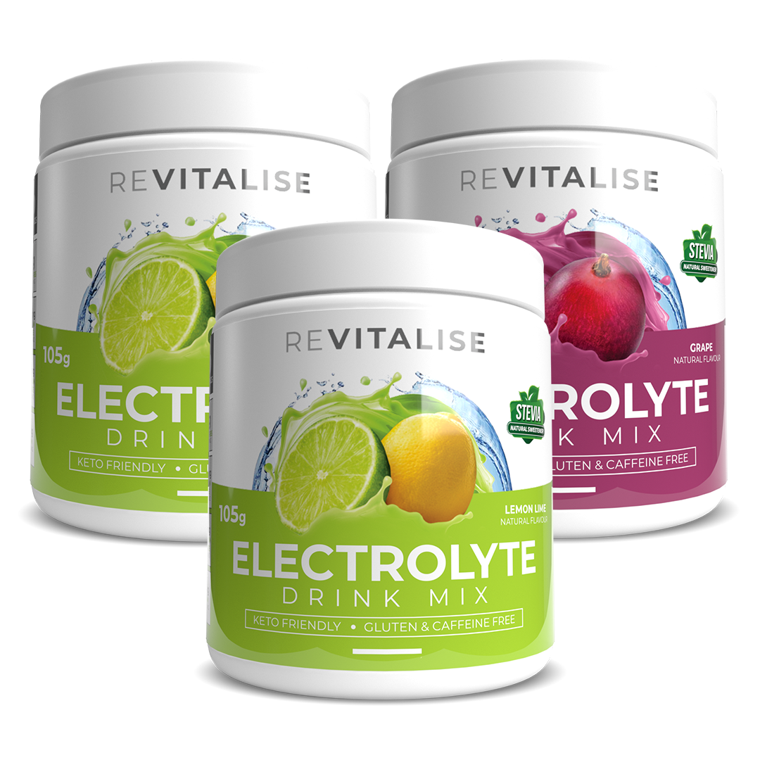 ReVitalise Zero Sugar Electrolytes Triple Pack - 90 Servings