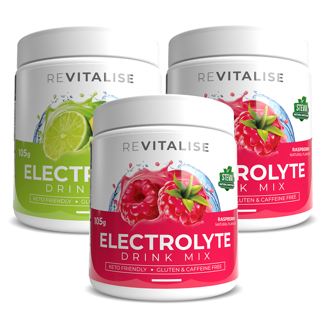 ReVitalise Zero Sugar Electrolytes Triple Pack - 90 Servings