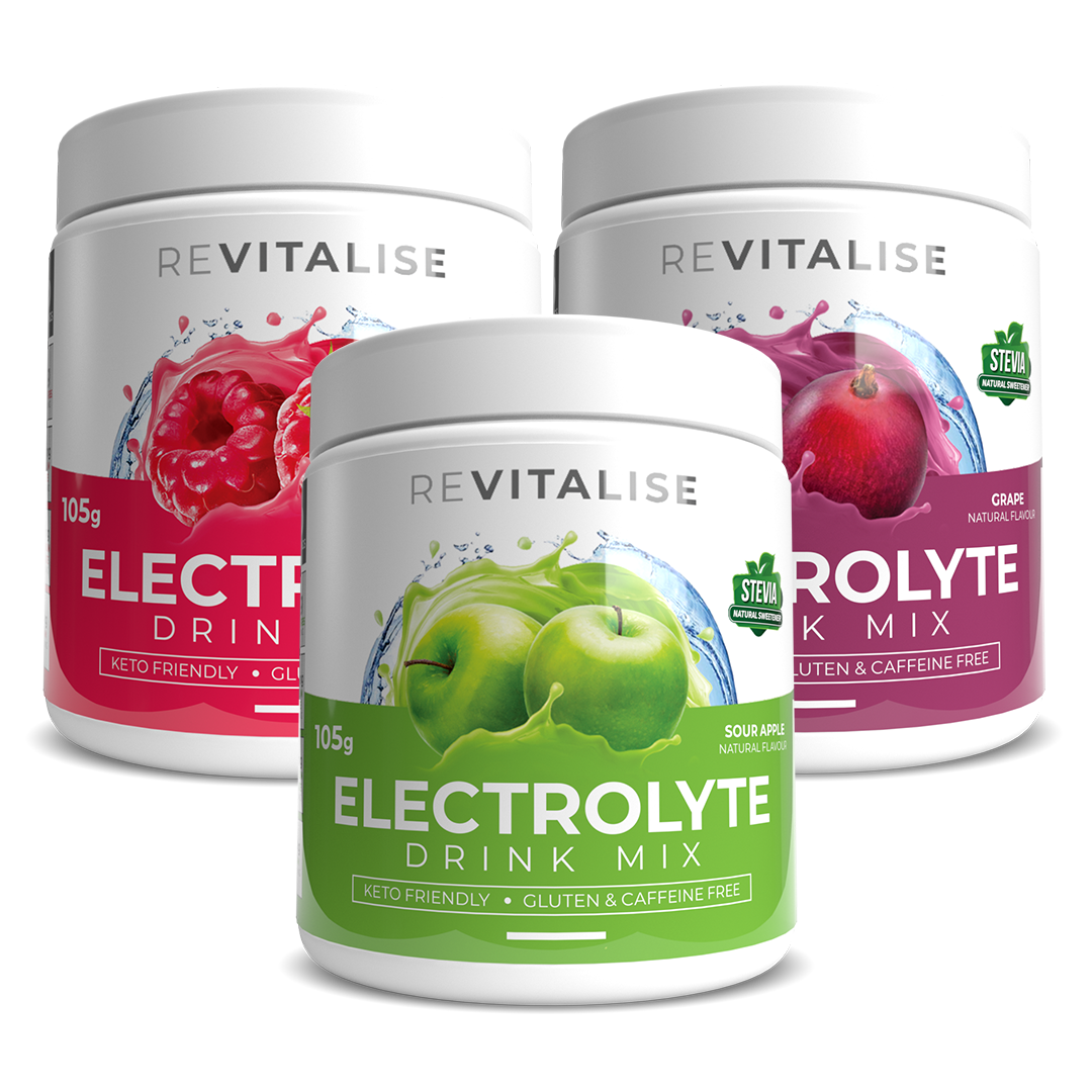 ReVitalise Zero Sugar Electrolytes Triple Pack - 90 Servings