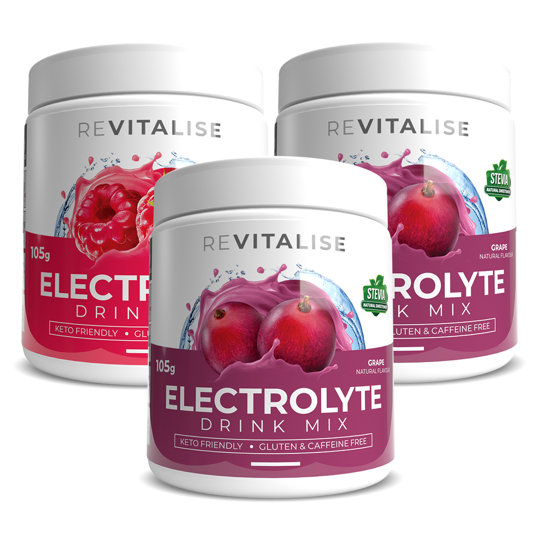 ReVitalise Zero Sugar Electrolytes Triple Pack - 90 Servings