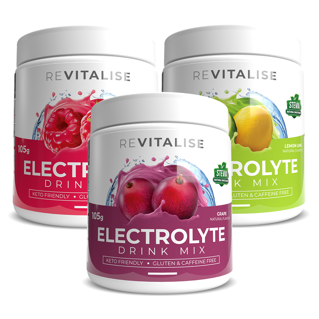 ReVitalise Zero Sugar Electrolytes Triple Pack - 90 Servings