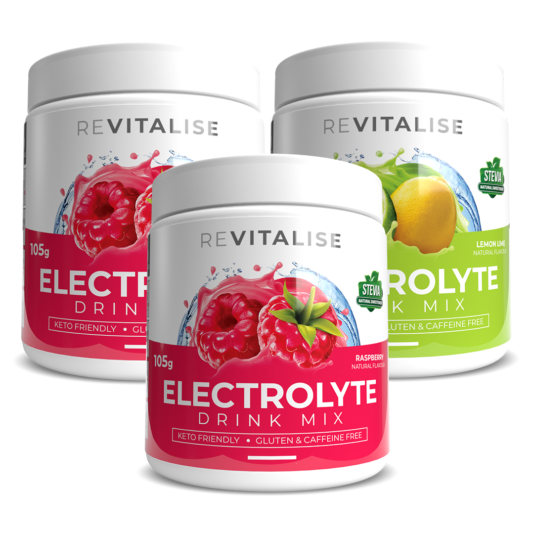 ReVitalise Zero Sugar Electrolytes Triple Pack - 90 Servings