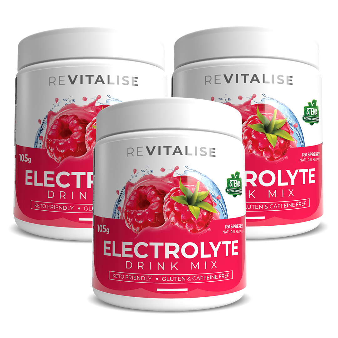 ReVitalise Zero Sugar Electrolytes Triple Pack - 90 Servings