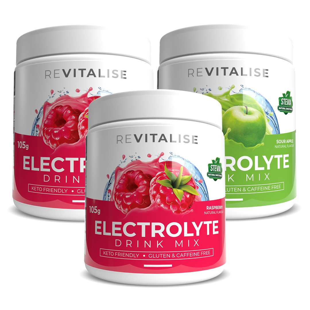 ReVitalise Zero Sugar Electrolytes Triple Pack - 90 Servings